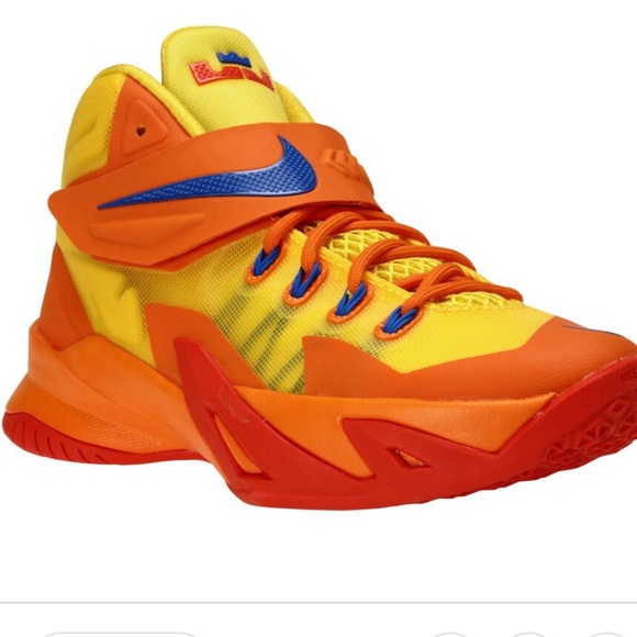 lebron soldier 8 orange